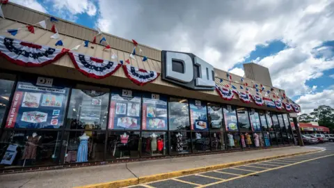 Newsday/Getty The exterior of the Brooklyn, New York based DII discount store in Bellmore, New York on July 1, 2020