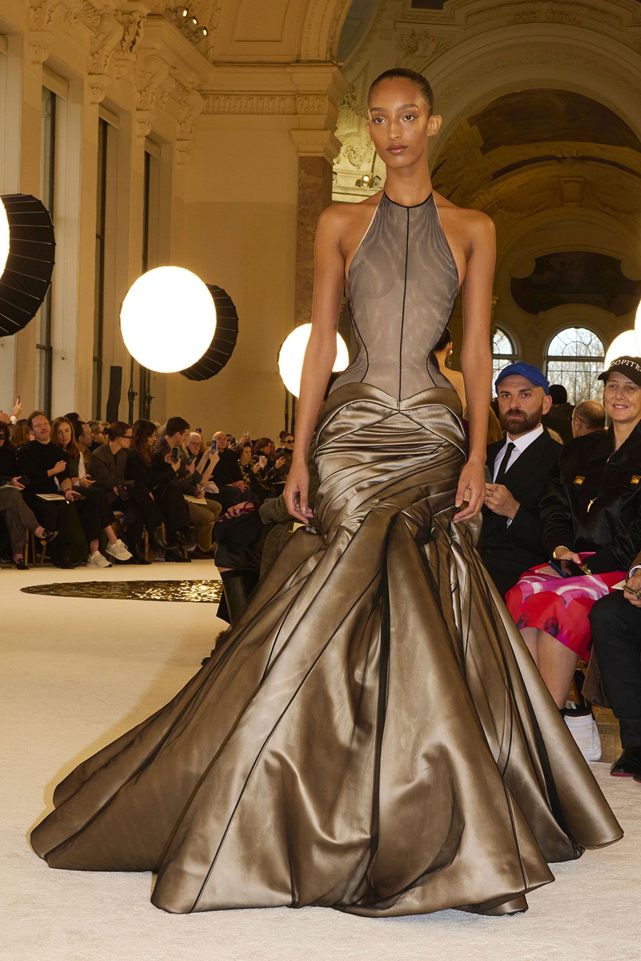 Image may contain Shamil Basayev Margaret Scott Phil Markowitz Nash the Slash Clothing Dress Fashion and Formal Wear