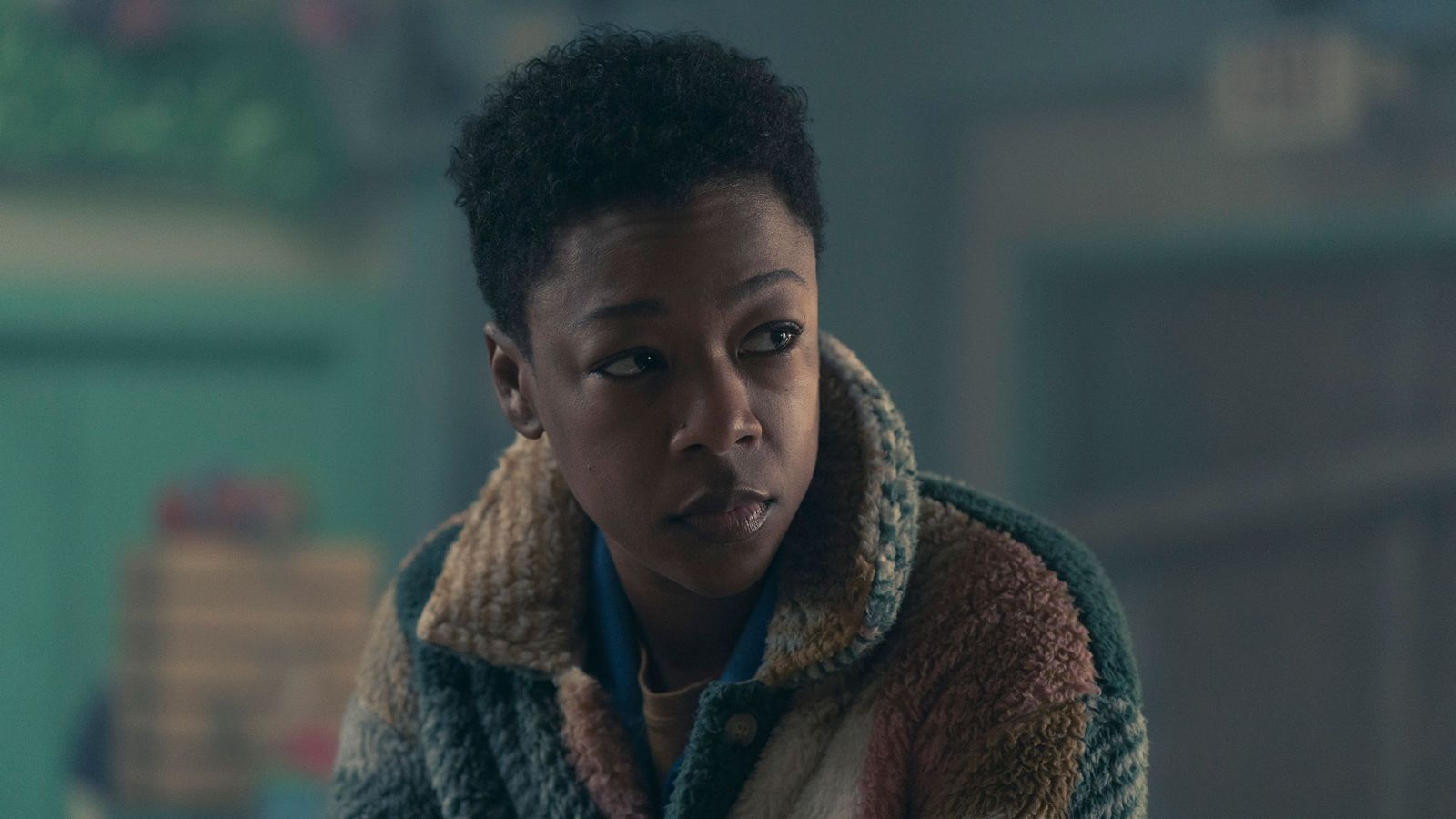 Image may contain Samira Wiley Head Person Face Photography Portrait Sad Happy Smile Clothing and Coat