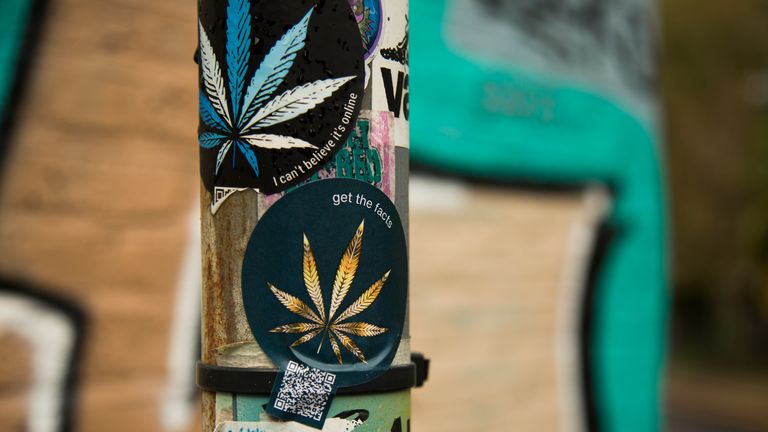 Cannabis clinic's campaign. Pic: CuraLeaf Clinic/Third City PR