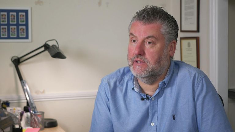 Former NCA head of drugs Tony Saggers