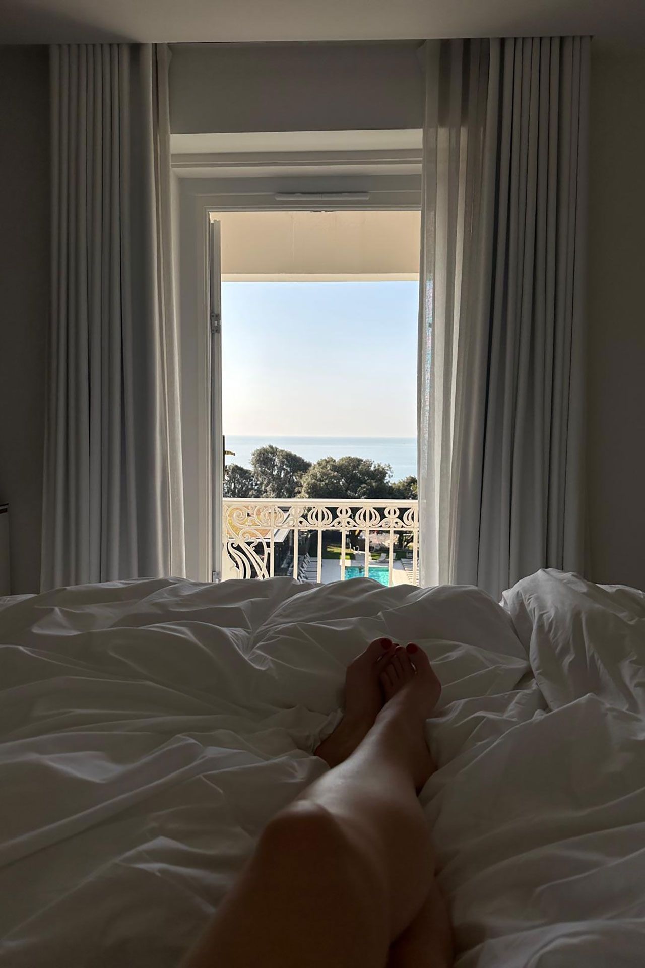 Image may contain Bed Furniture Baby Person and Blanket