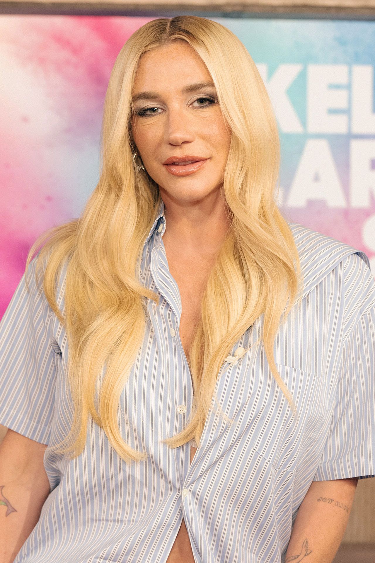 Image may contain Kesha Blonde Hair Person and Adult