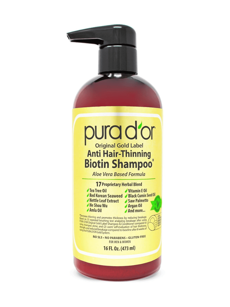 Pura D’or Original Gold Label Anti-Thinning Shampoo