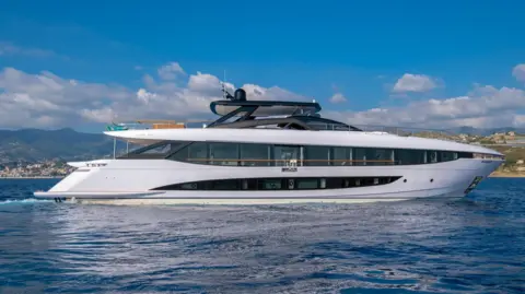 Amer A superyacht made by Italian firm Amer