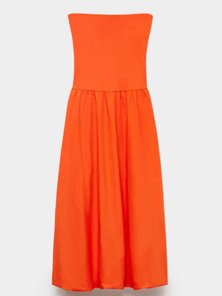 Image may contain: Clothing, Dress, Skirt, Formal Wear, and Evening Dress