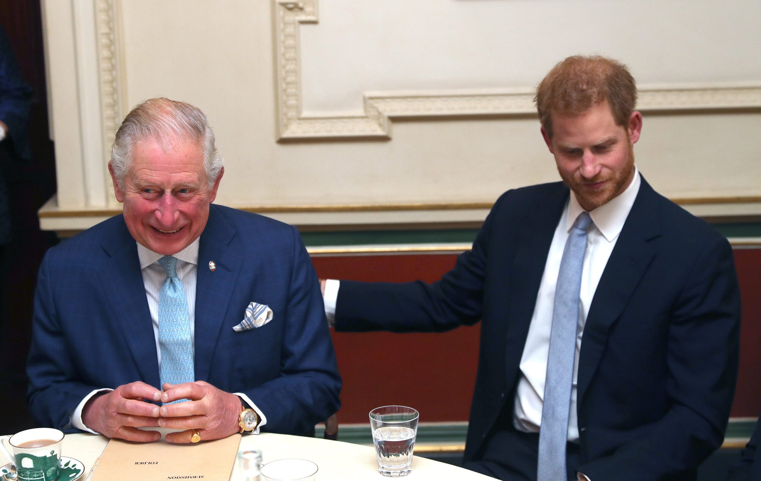 The duke met with his father the King for the first time in 19 months this week