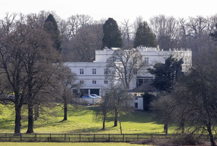The lodge has been rebuilt and added to over the centuries.