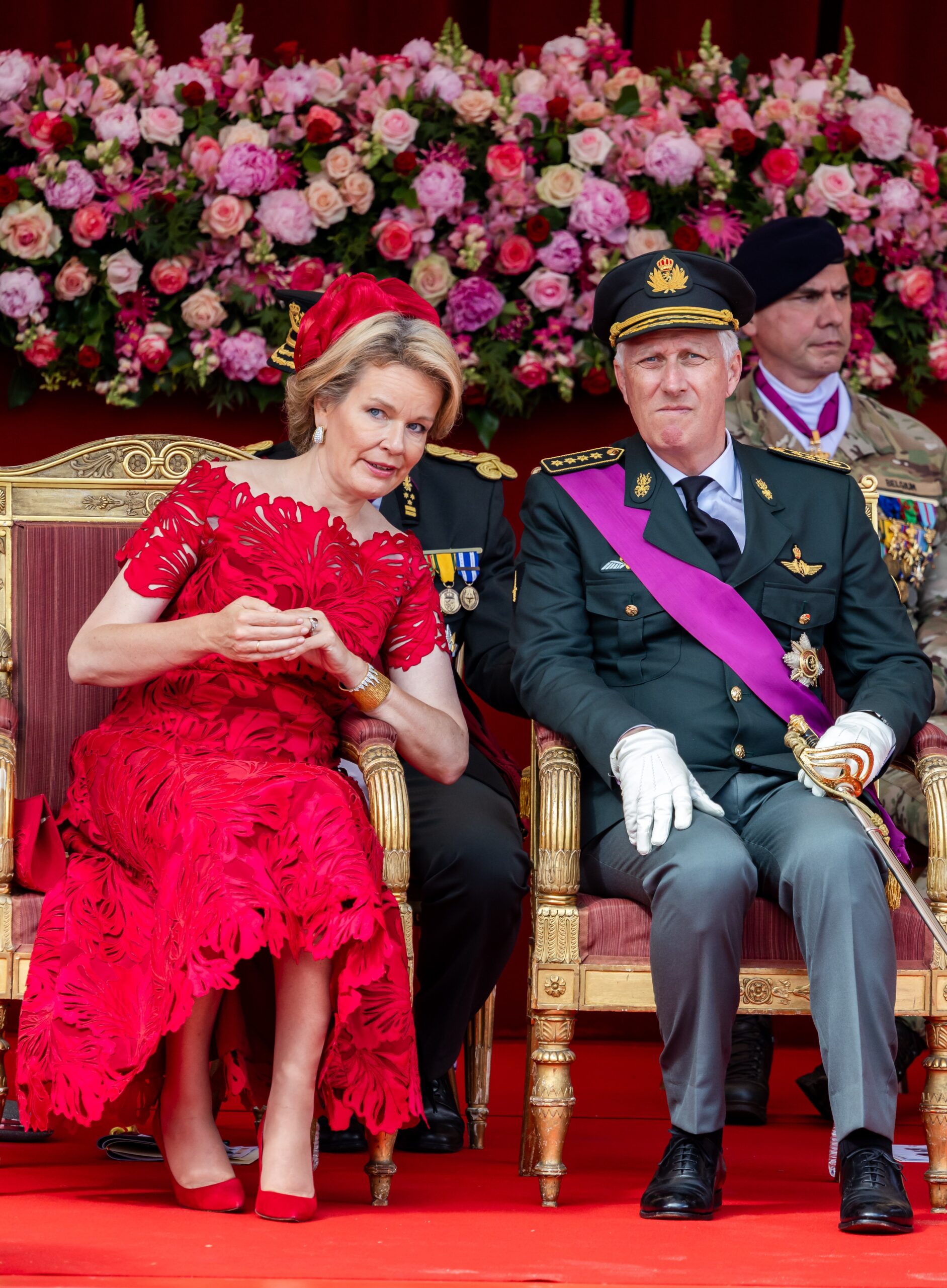 Belgium Royal Family Attends National Day Ceremony