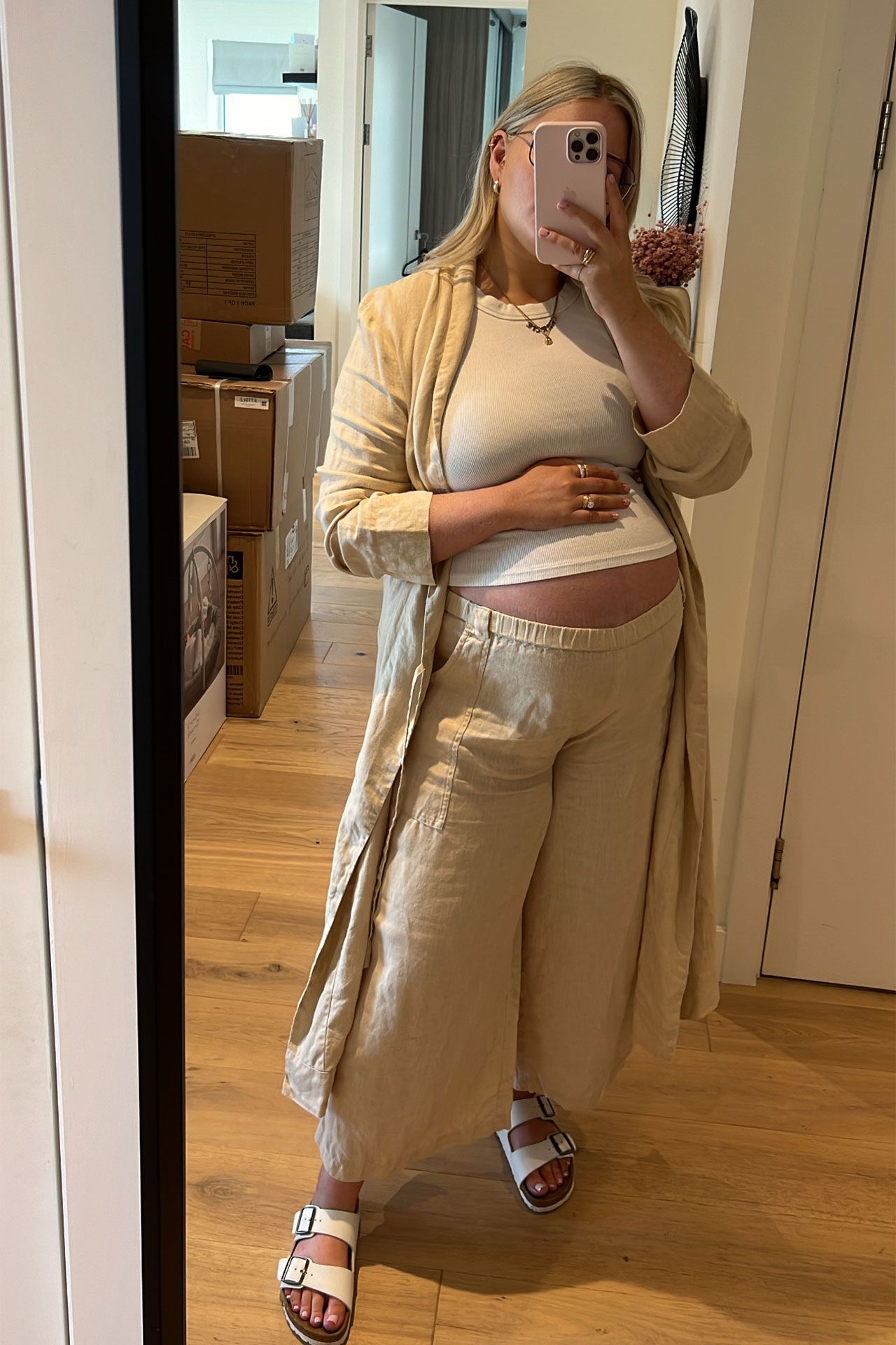 Charlie Teather wearing Free People