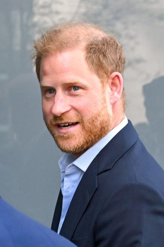 Prince Harry smiling