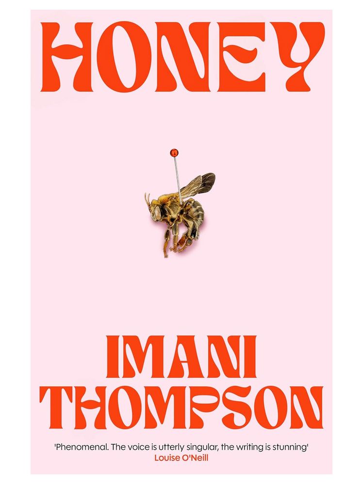 Image may contain: Animal, Bee, Honey Bee, Insect, Invertebrate, Advertisement, Poster, and Apidae