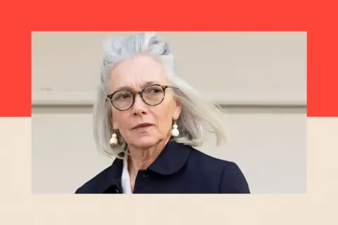 Reuters A close up shot of Prudence Murdoch