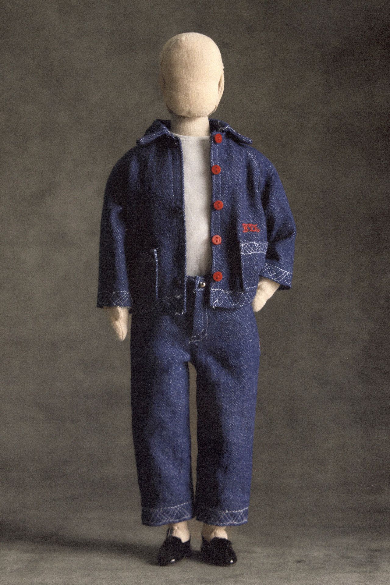 Image may contain Clothing Coat Pants Child Person and Jeans