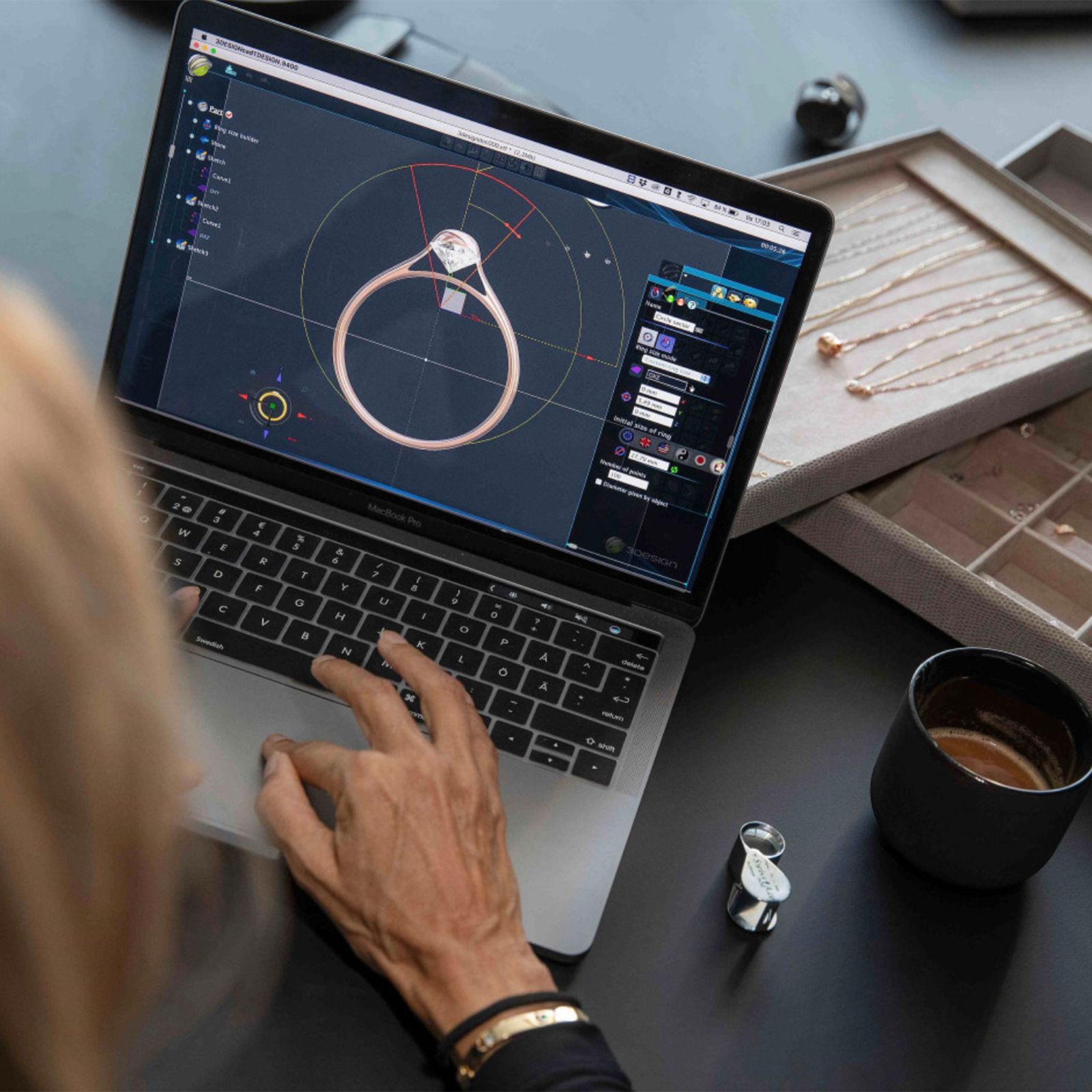 The bespoke process at Courbet