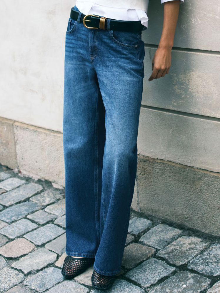 Image may contain: Clothing, Jeans, and Pants