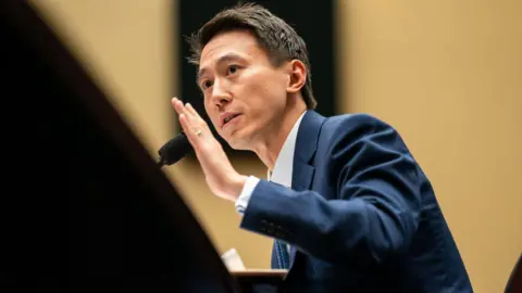 Getty Images TikTok Chief Executive Officer Shou Zi Chew testifies before the House Energy and Commerce Committee in the Rayburn House Office Building on Capitol Hill on Thursday, March 23, 2023