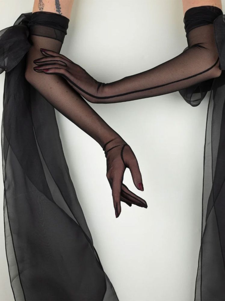 Image may contain: Adult, Person, Clothing, and Hosiery