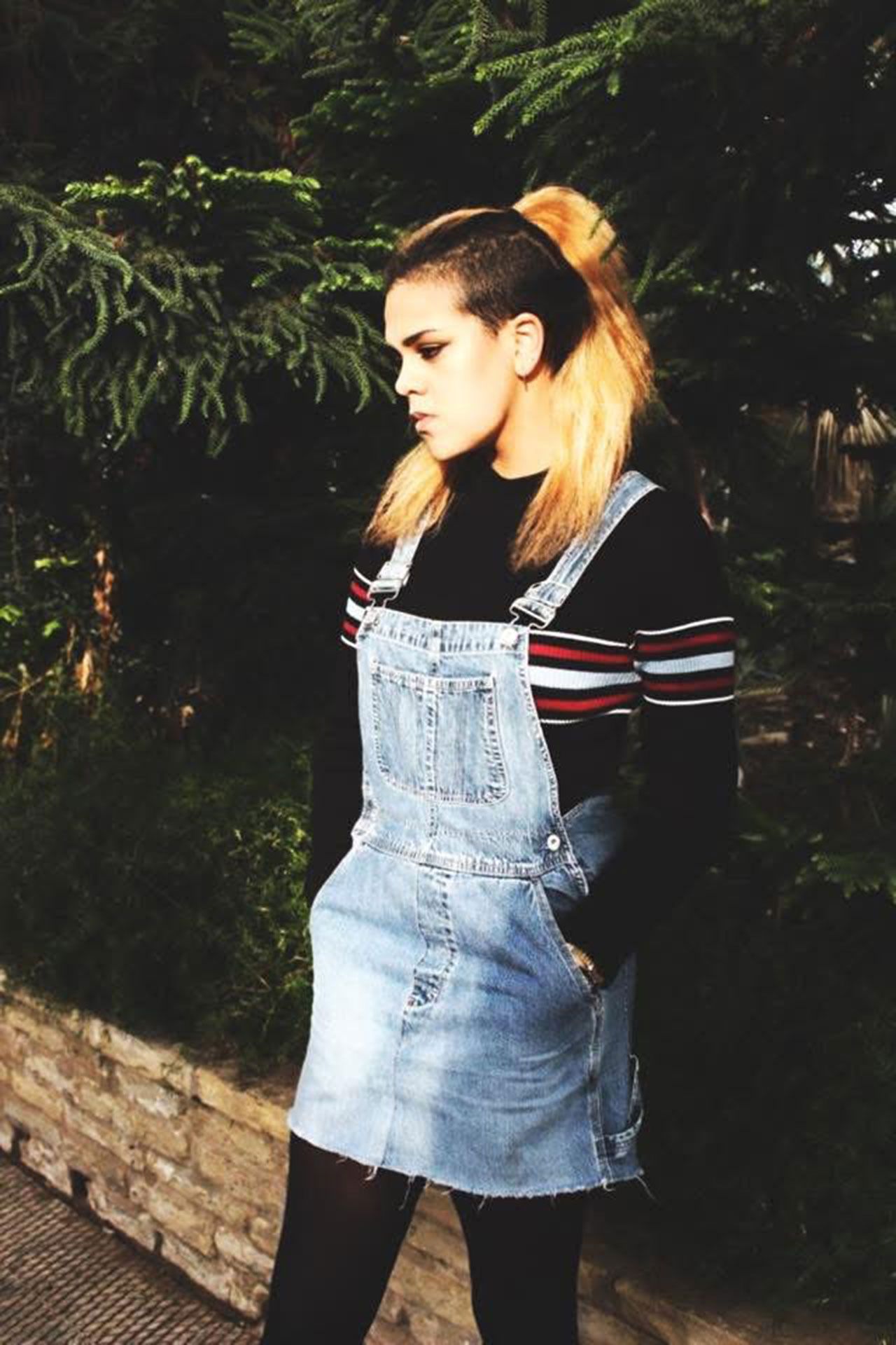 Image may contain Clothing Pants Person Teen Jeans and Hair