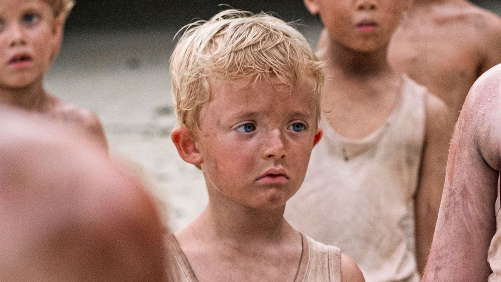 Image may contain Blonde Hair Person Head Face Baby Photography and Portrait